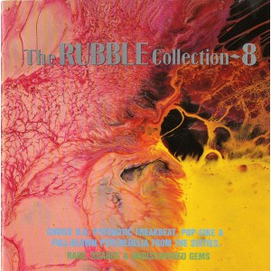 Various RUBBLE COLLECTION VOL.08 (Bam Caruso Rubble CD 9) UK 1986 CD (Psychedelic Rock, Beat, Prog Rock)